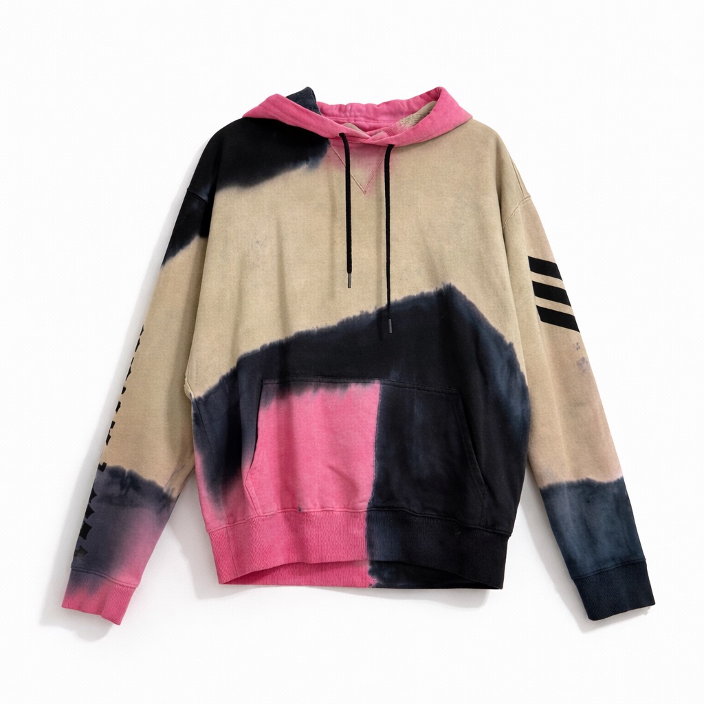 Zadig & Voltaire Tie-Dye Sweatshirt With Embroidery Design